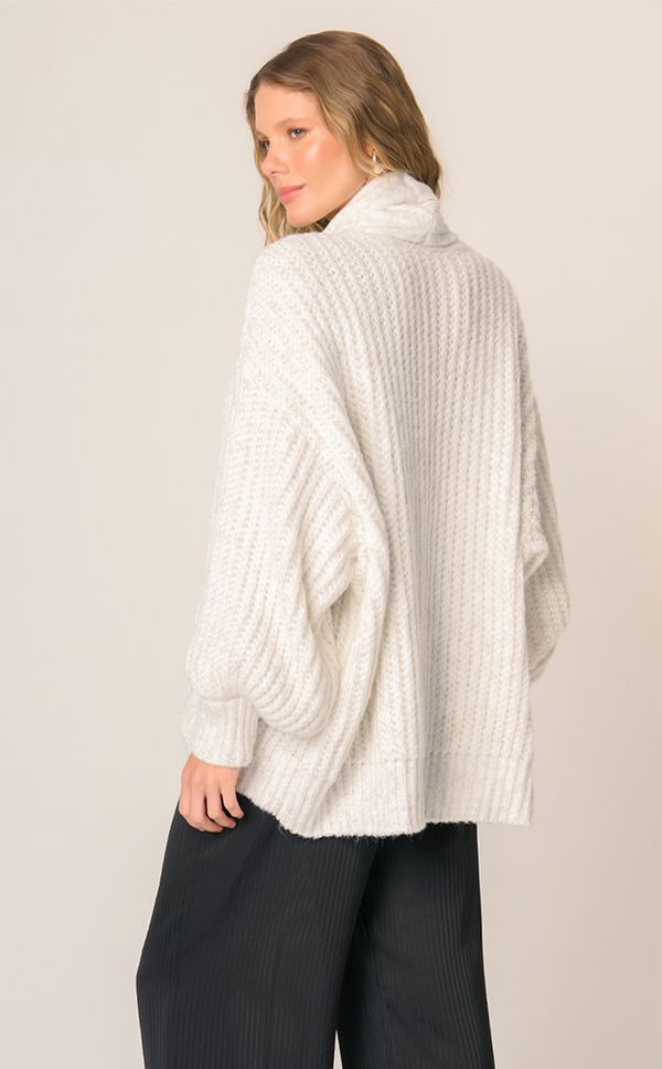 Maxi Tricot Off White