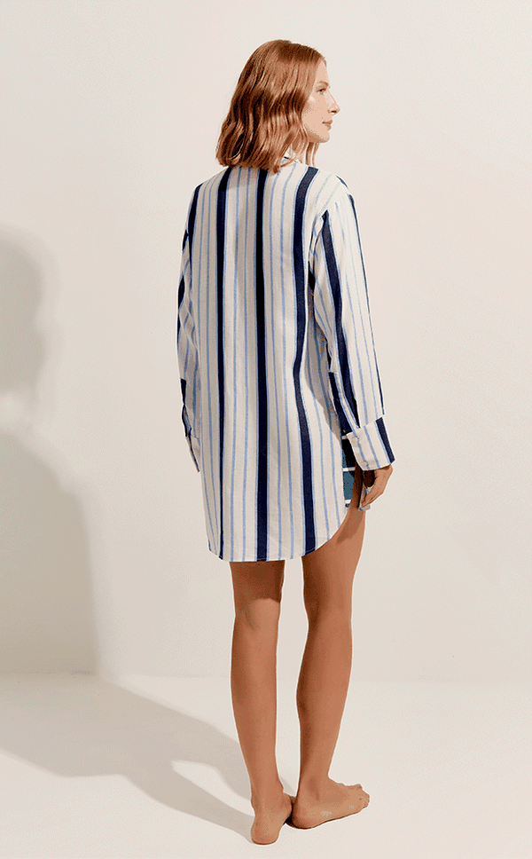 Chemise Listras Maré Chemise Listras Maré