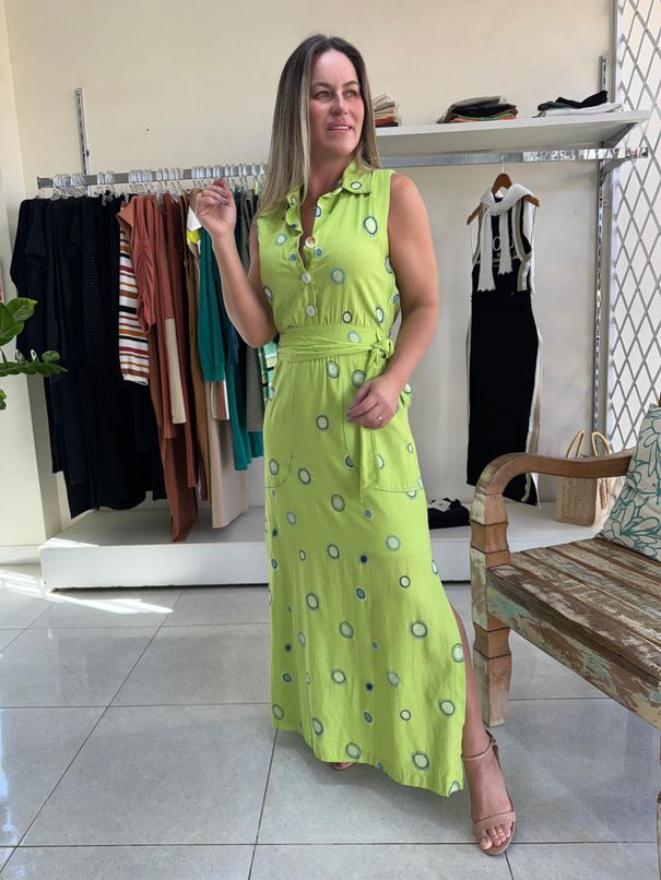 Vestido Kimika - Verde