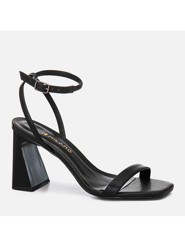 SANDALIA FEMININO PRETO 12535