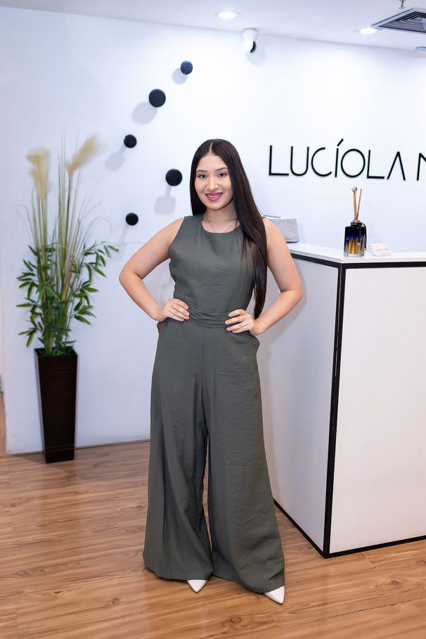 Macacão Carmen em Alfaiataria Sensoriale Verde Mil... - LUCIOLA MAGNO