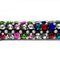Cordão Infinity 0,6cm - Multicolor, Base Camurça