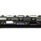 Tira de Strass Nero 7,5mm - Pedra Black Diamond, Forro Preto 