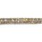 Cordão de Strass Bee Meia cana ss3,5 - Light Peach 