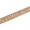 Tira de Strass Meia Cana Bee 16mm - Light Peach - Areia 