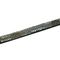 Tira de Strass Meia Cana Rocker 10mm - Hematite Grafite, Forro Preto