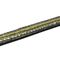 Tira de Strass Meia Cana Beed Vegas 16mm - Grafite, Forro Preto