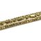 Tira de Strass Meia Cana Firenze 10mm - LCT, Forro Areia