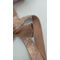 Tira de Strass Push 30mm - Pedra Light Peach, Forro Amêndoa Imp 