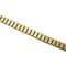 Corrente Flat 10x4mm - Banho Ouro Velho.