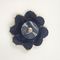 FLOR DOT GRAFITE/OURO VELHO