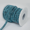 Cordão Infinity 0,6cm -Acquamarine, Base Silicone 
