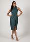 Vestido de Pelica Feminino Verde Eloise 