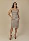 Vestido de Couro Feminino Fendi Maitê