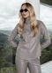 Camisa de Couro Feminina Fendi Grace 