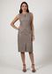 Vestido de Couro Feminino Fendi Vitória