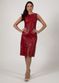 Vestido de Couro Feminino Rubi Vitória 