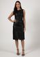Vestido de Couro Feminino Preto Vitória 