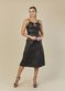 Vestido de Couro Feminino Preto Alice