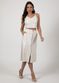 Cropped de Couro Feminino Pérola Dayane 
