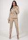 Parka em Couro Pelica Feminina Chanel Beatriz