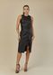 Vestido de Couro Feminino Preto Eloise