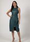 Vestido de Pelica Feminino Verde Eloise 