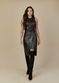 Vestido de Pelica Feminino Preto Eloise 