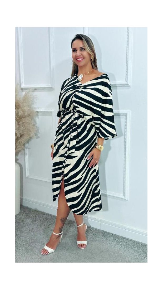 Vestido Kafan zebra Ref: 3517