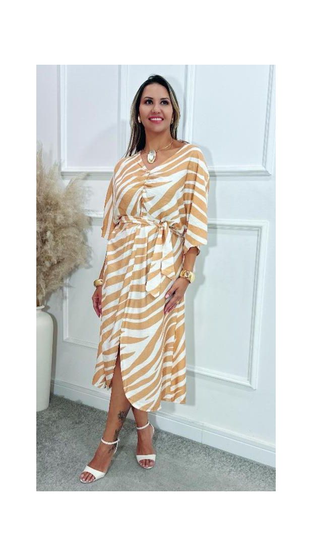 Vestido Kafan zebra Ref: 3517