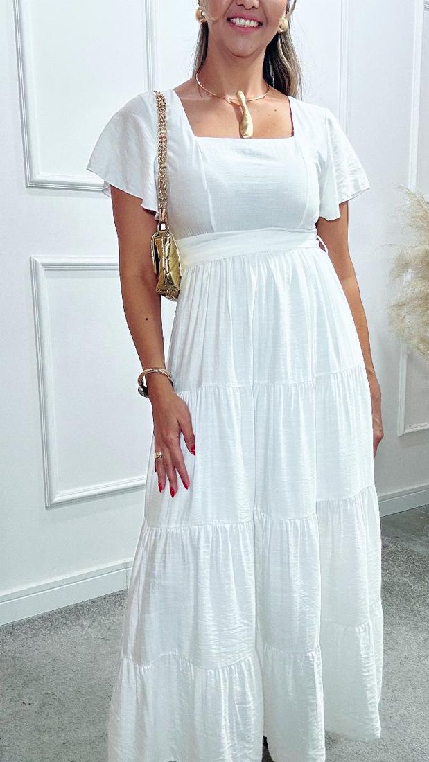 Vestido longuete Eduarda Ref:3576