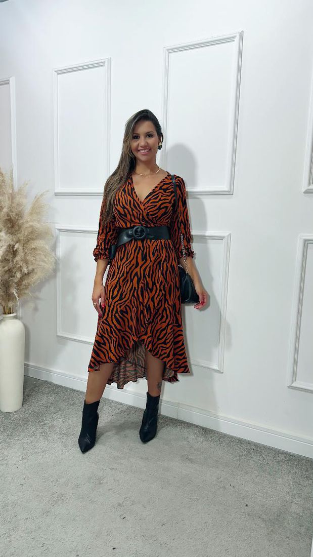 Vestido Midi Fabiana Ref:3580