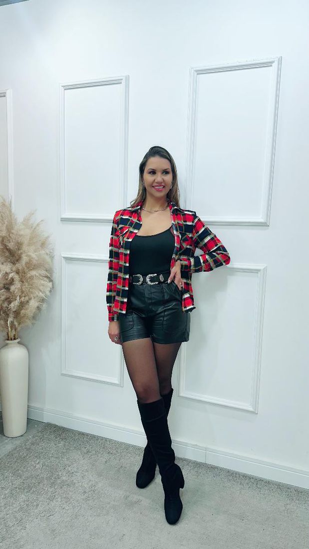 Camisa Marcia Xadrez ref 3683