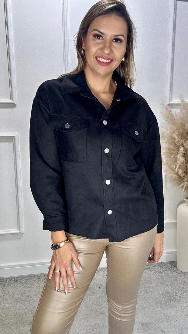 Camisa Telma Suede Ref:3689
