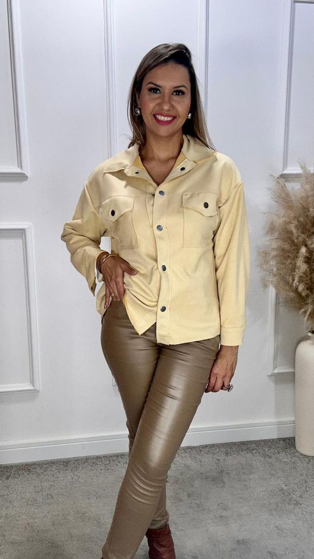 Camisa Telma Suede Ref:3689