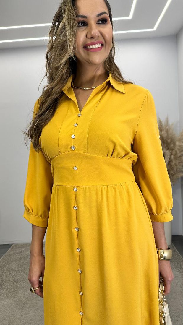 VESTIDO MIDI BETRIZ REF 3762