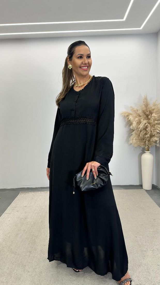 : VESTIDO LONGO FEM AMANDA REF 3763