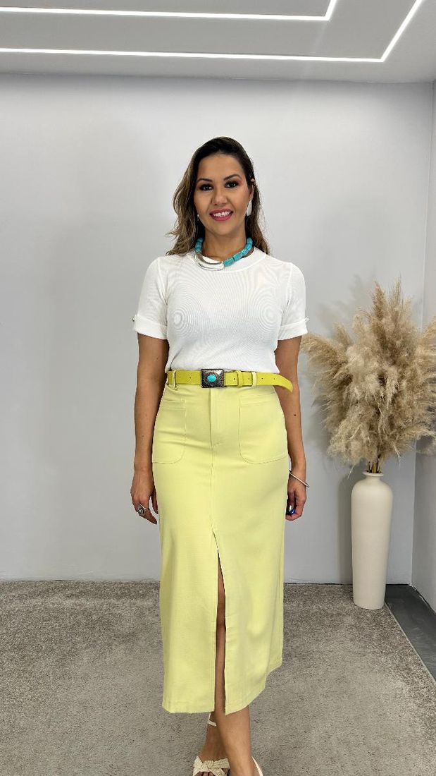 SAIA MIDI FEM SOPHIA C CINTO REF:3768