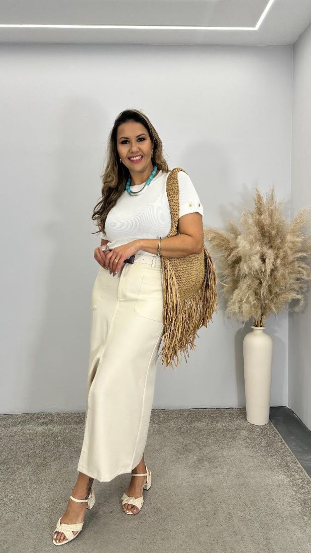 SAIA MIDI FEM SOPHIA C CINTO REF:3768