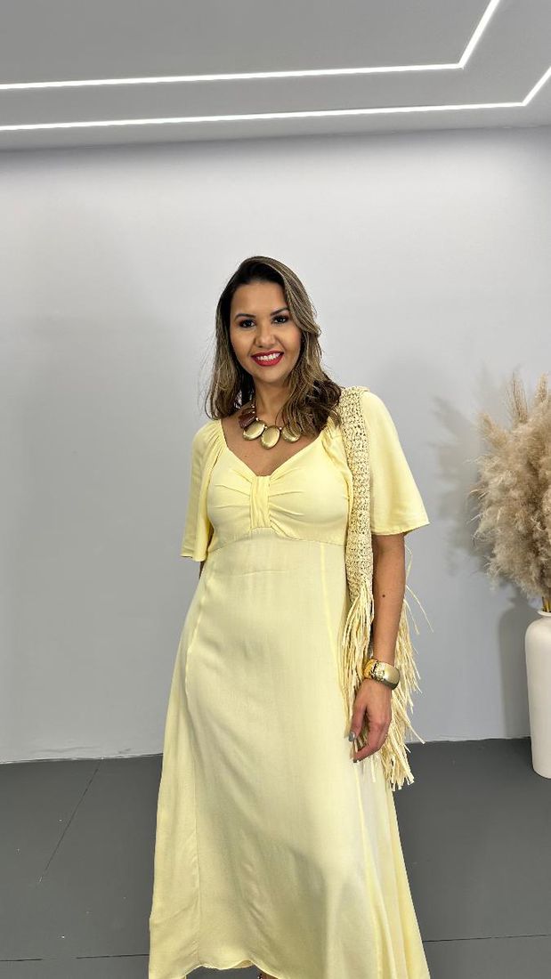VESTIDO MIDI FEM LUANA REF 3778