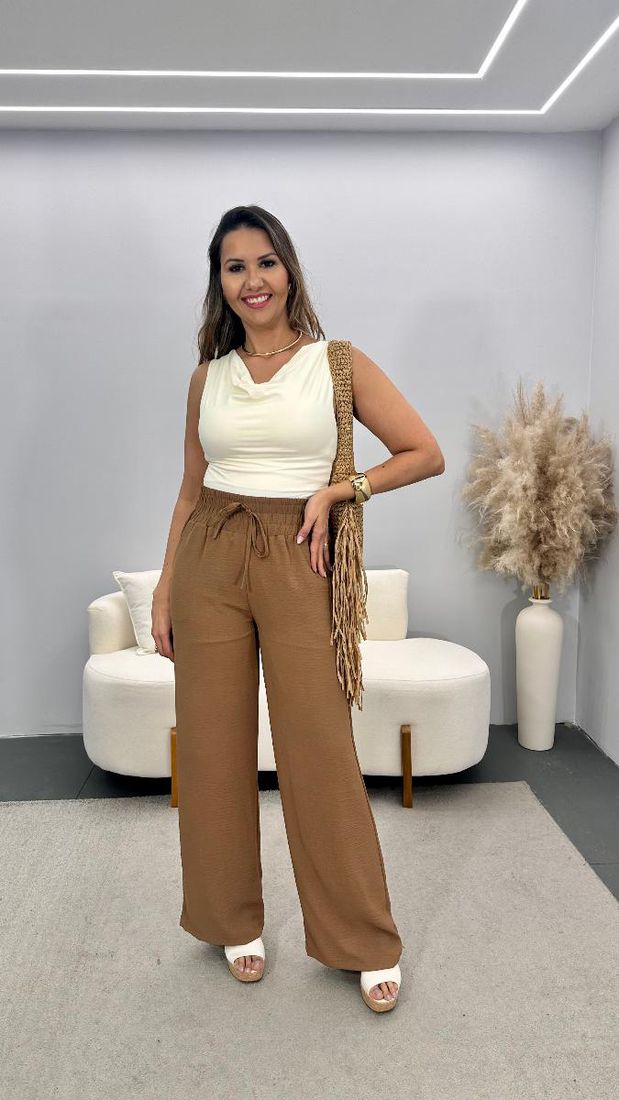 Calça pantalona Jasmin Ref:3783