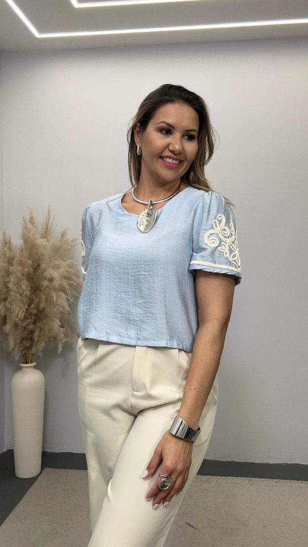 Blusa Flora Ref:3791