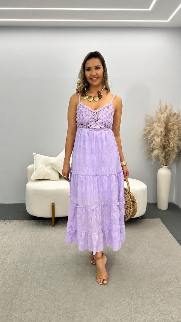 Vestido longuete Isadora Ref:3809