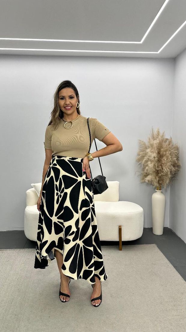 Saia midi Lia Ref:3819