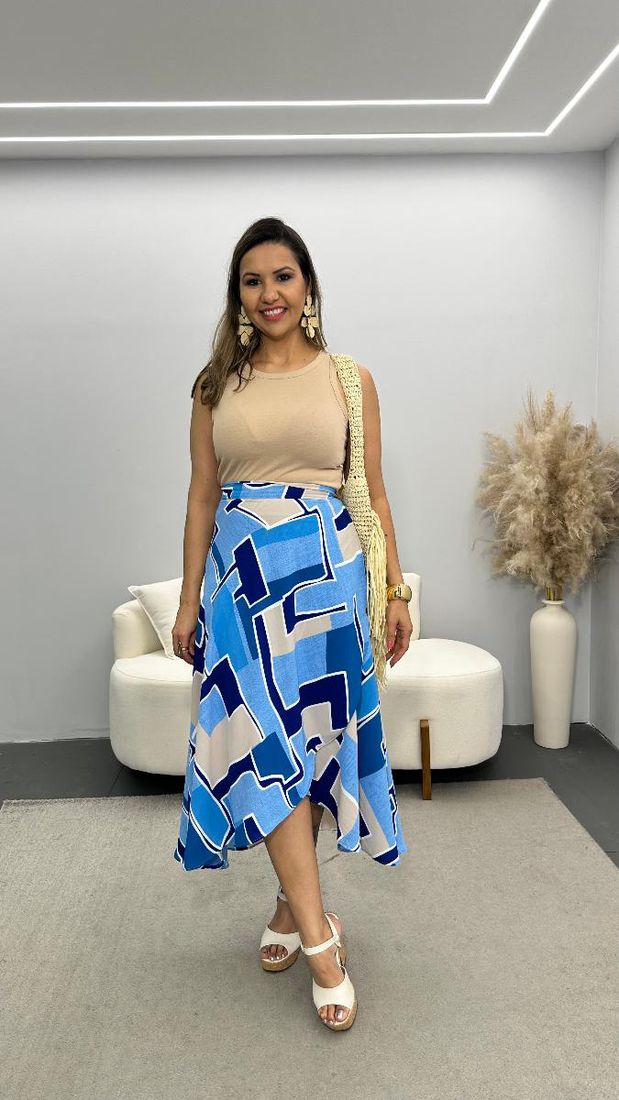 Saia midi Lia Ref:3819
