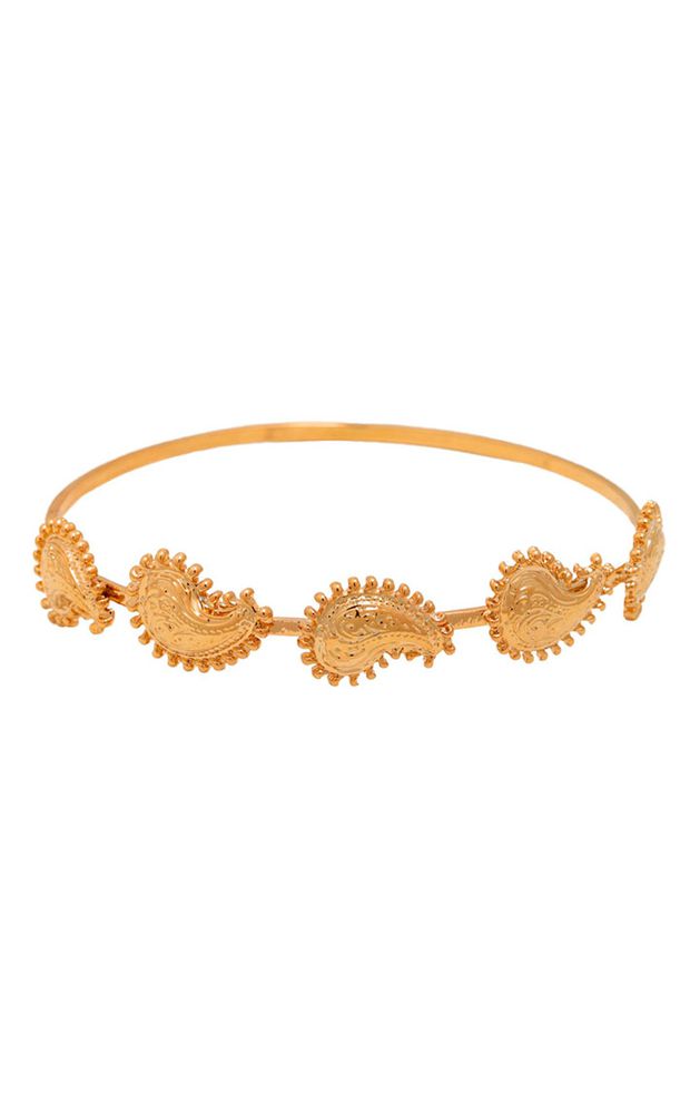 Bracelete Paisley Dourado - LEFAH