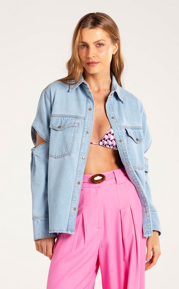 Camisa Jeans Versatile Gelatto - LEFAH