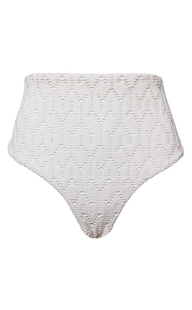 Calcinha Hot Pants Bardot Off White - LEFAH