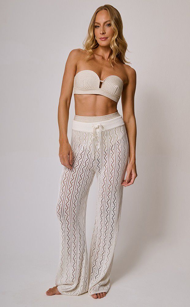Calça Gigi Off White - LEFAH