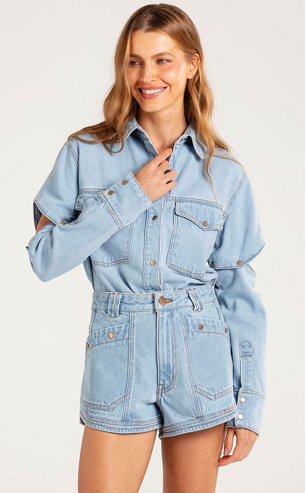 Shorts Jeans Versatile Gelatto - LEFAH